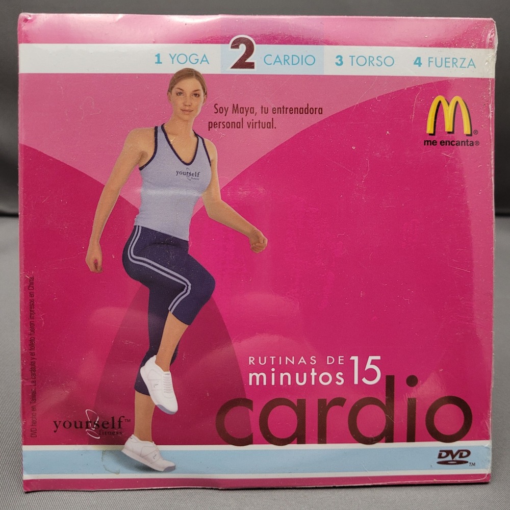 Rutinas de 15 Minutos Cardio by Yourself Fitness (DVD, 2005) *SEALED*